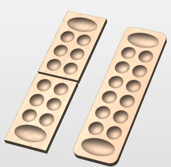 CNC Files Bundle/ Kitchen Utensils/ Games/ Vcarve, Aspire, CRV.