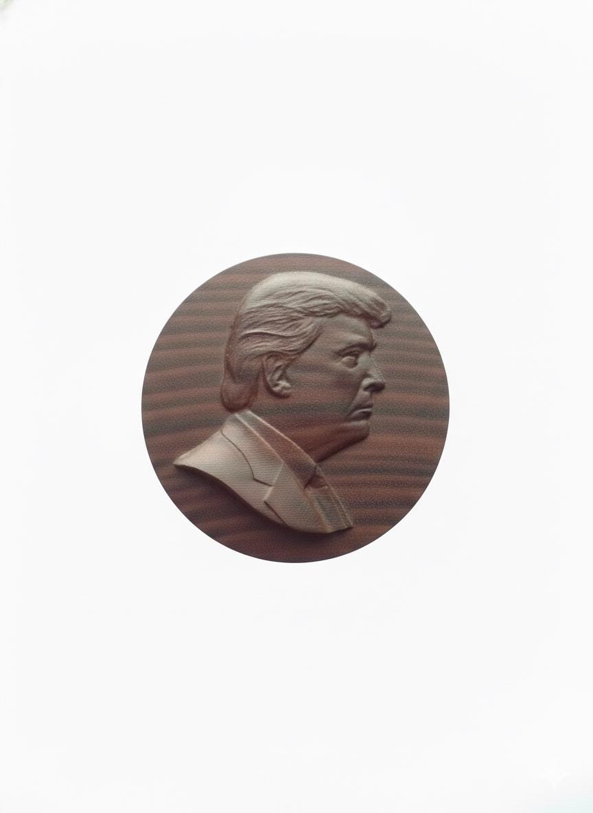 Donald Trump Gift Box gcode  File | Woodworking Keepsake Box CRV |for Vectric software