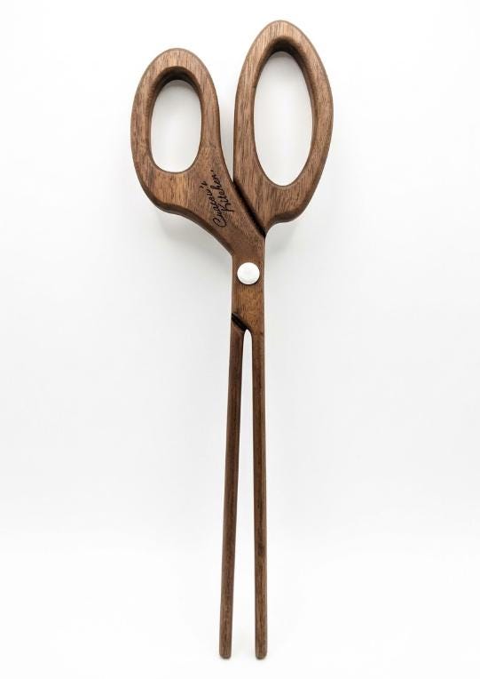 CNC gcode files for a salad tongs
