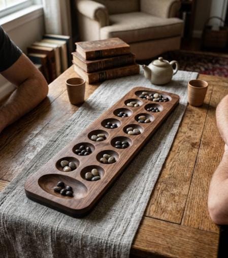 Mancala Games CNC Files Vcarve and Aspire CRV.