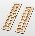 Mancala Games CNC Files Vcarve and Aspire CRV.