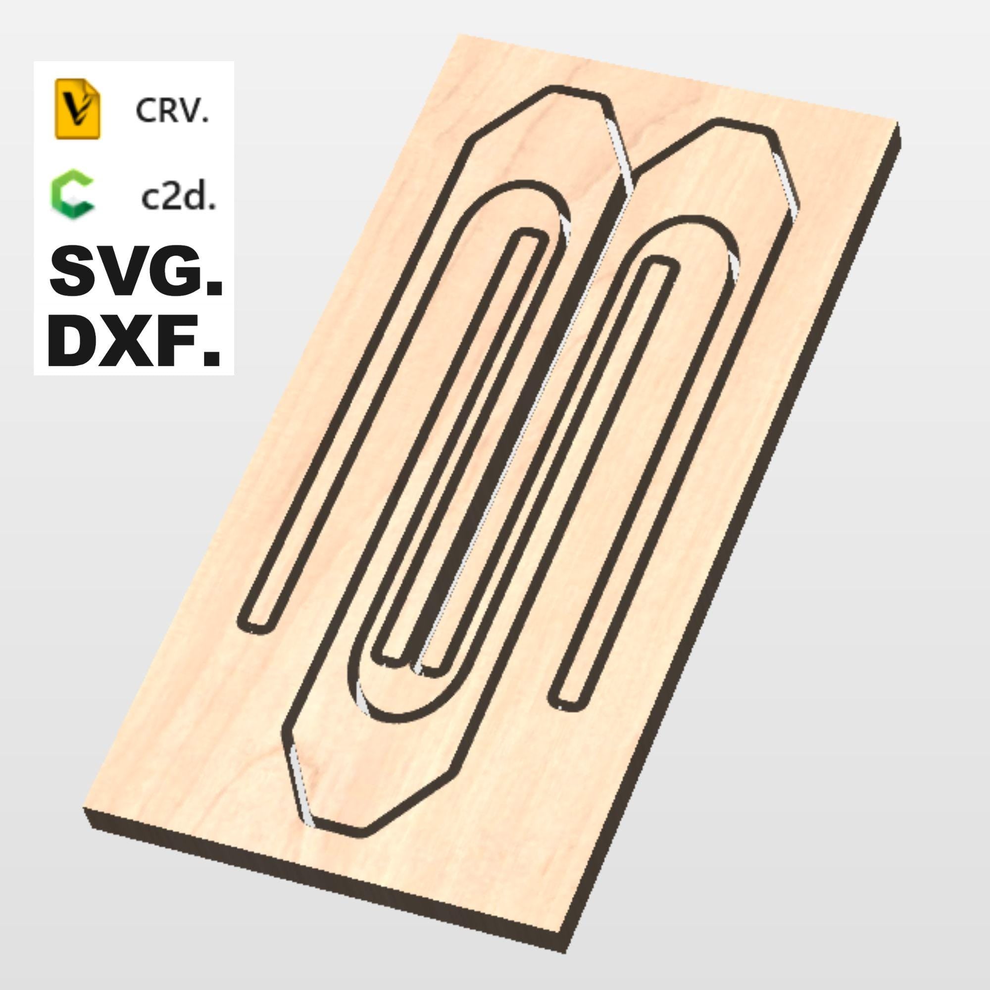 CNC Files For Salad Tongs Vectric CRV. Carbide c2d. svg. dxf.