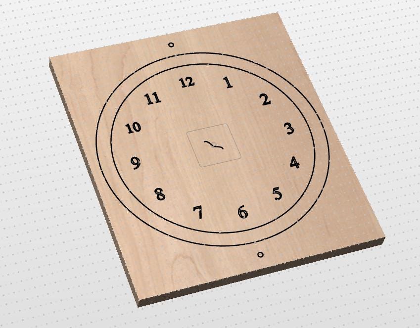 CNC files for a fun project Vectric CRV. svg. dxf.