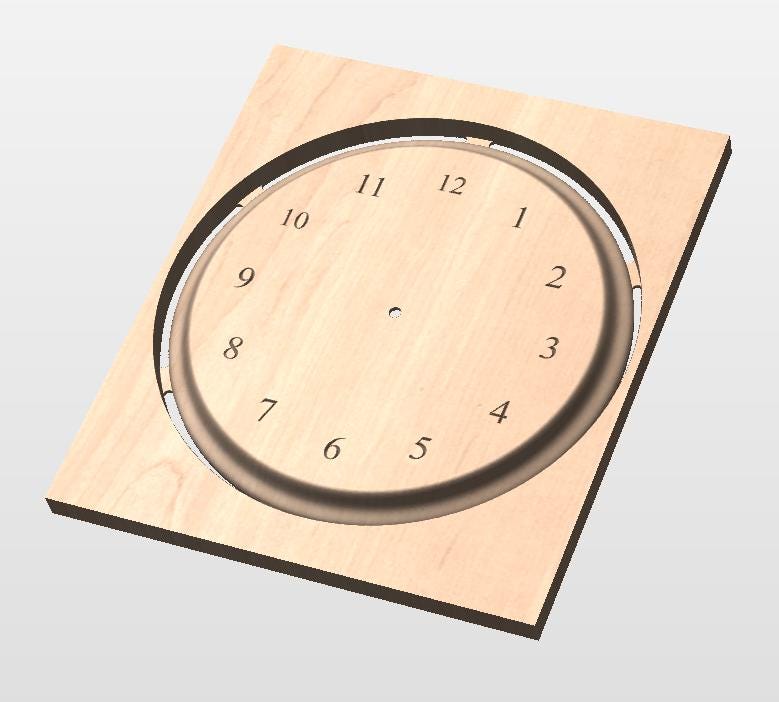 CNC files for a fun project Vectric CRV. svg. dxf.